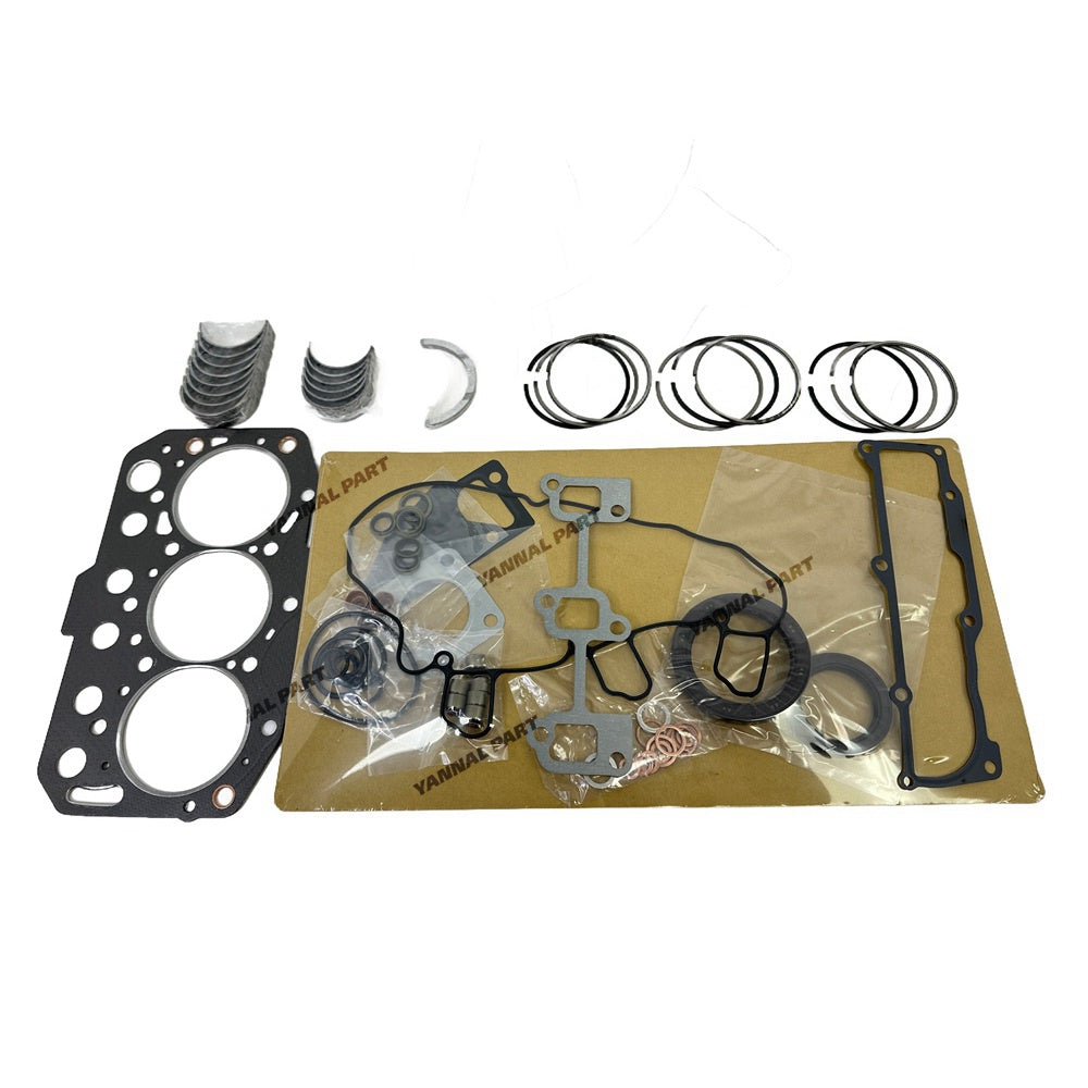 For Yanmar 3TNM74 Overhaul Re-ring Kit Engine Part Engine Piston Ring Gasket