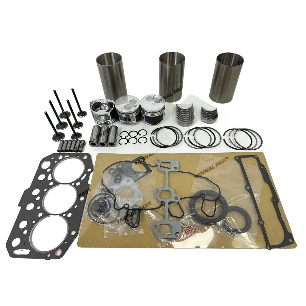 3TNE74 Overhaul Rebuild Kit For Yanmar Gasket Piston Set