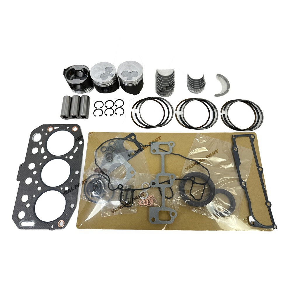 3TNV70 Overhaul Re-ring Kit For Yanmar Engine Kit Engine Piston Ring Gasket