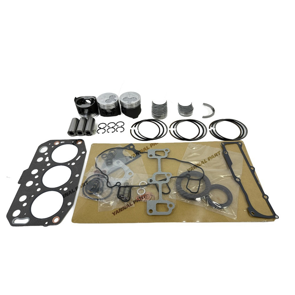 3TNV70 Overhaul Re-ring Kit For Yanmar Engine Kit Engine Piston Ring Gasket