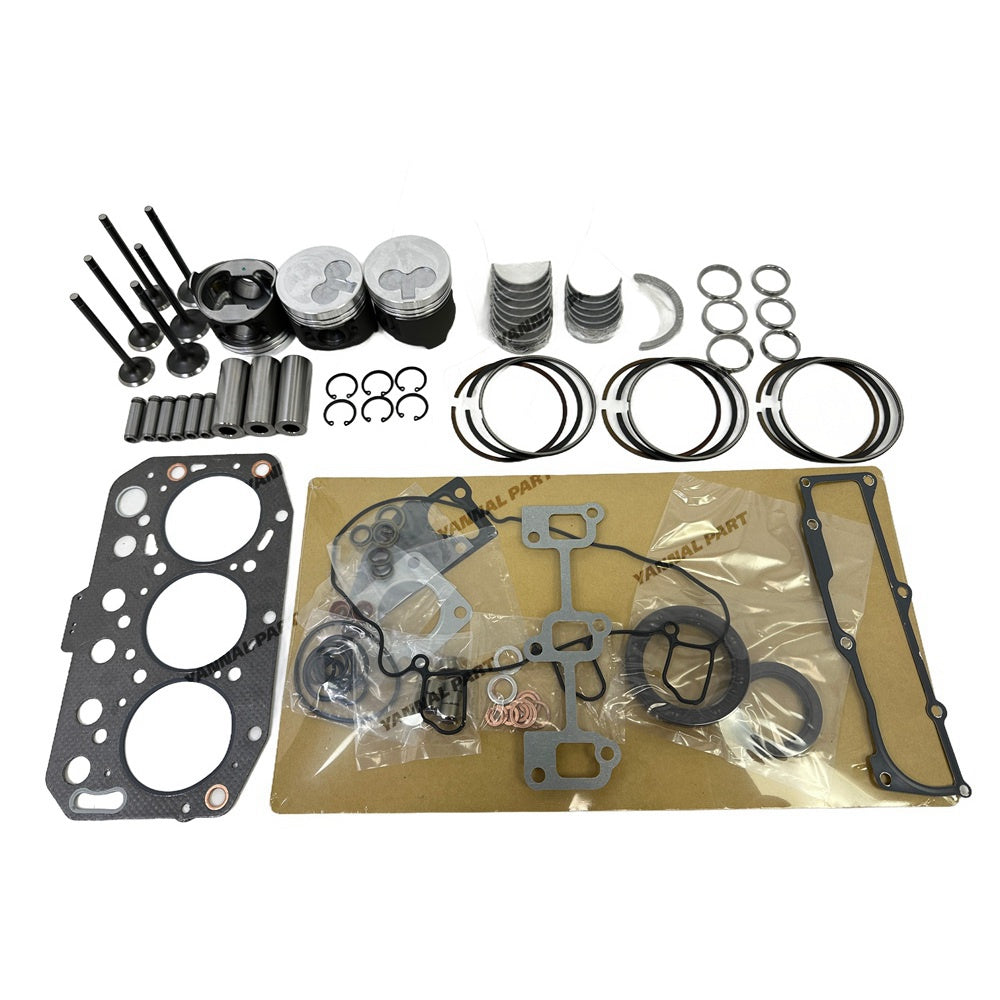 3TNV70 Overhaul Repair Kit For Yanmar Gasket Piston Set