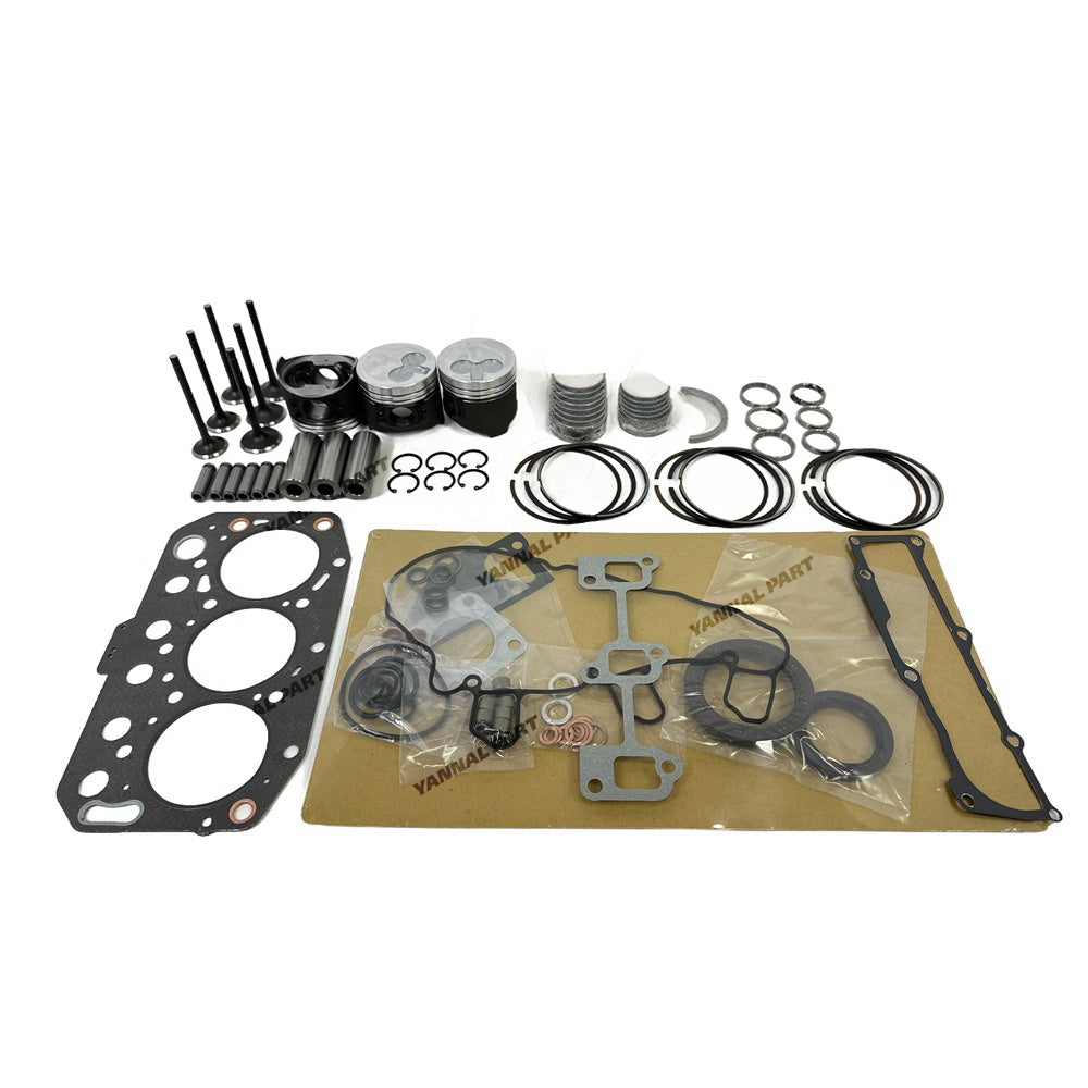 3TNV70 Overhaul Repair Kit For Yanmar Gasket Piston Set