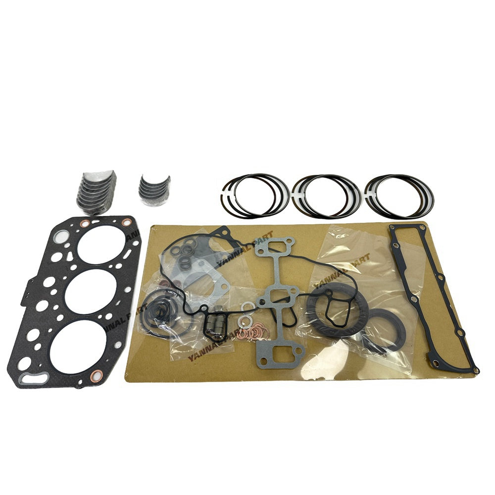 For Yanmar 3TNV70 Overhaul Re-ring Kit Repair Part Engine Piston Ring Gasket