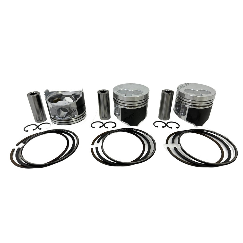 For Yanmar 3TNV76 Overhaul Re-ring Kit Repair Part Engine Piston Ring Gasket