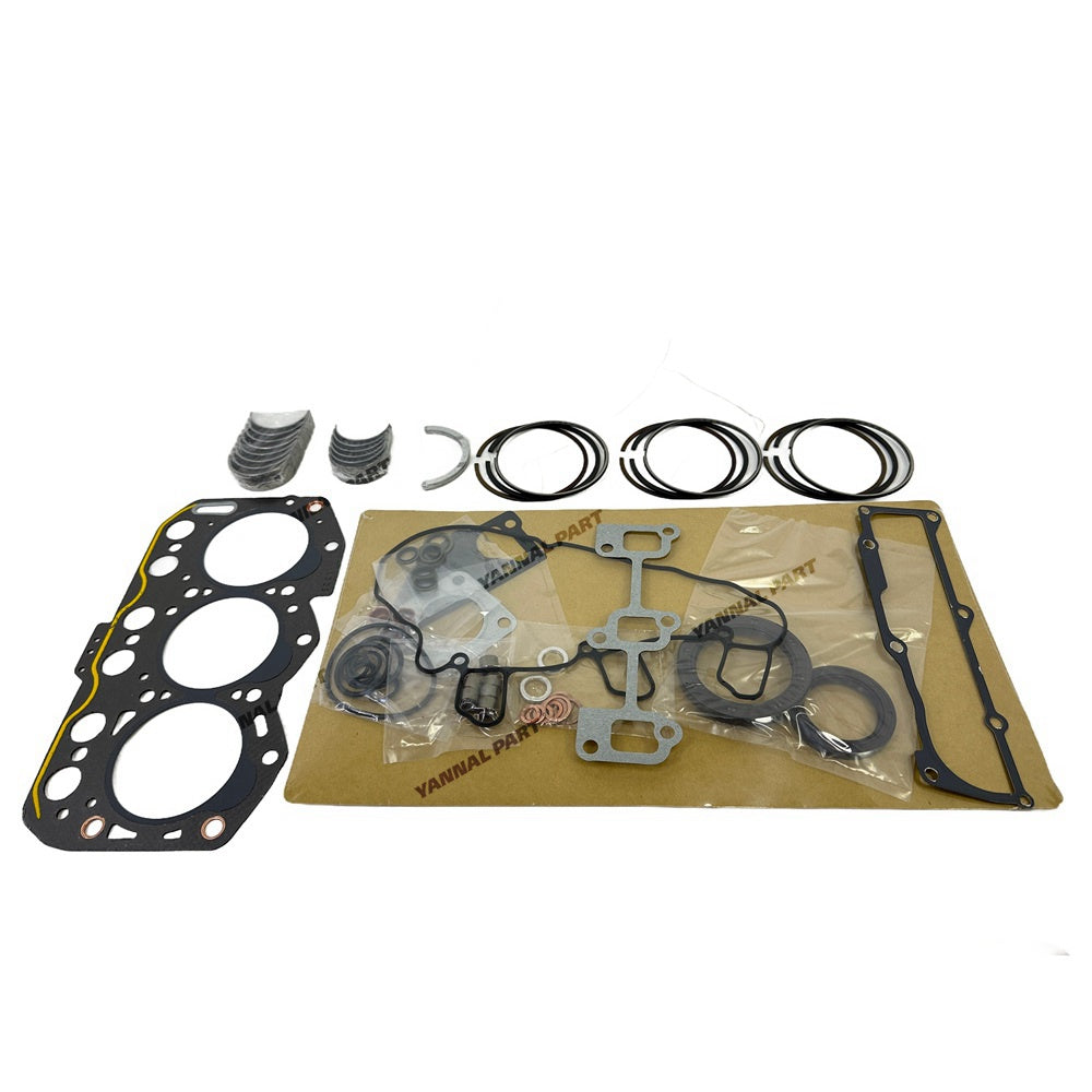 3TNV76 Overhaul Re-ring Kit For Yanmar Gasket Piston Set