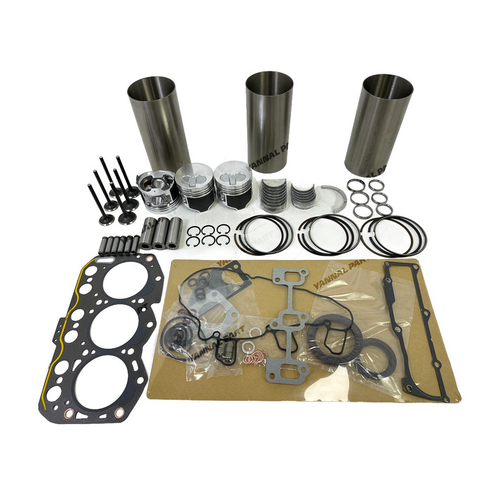 For Yanmar 3YM30 Engine Overhaul Kit Repair Part Gasket Piston Set