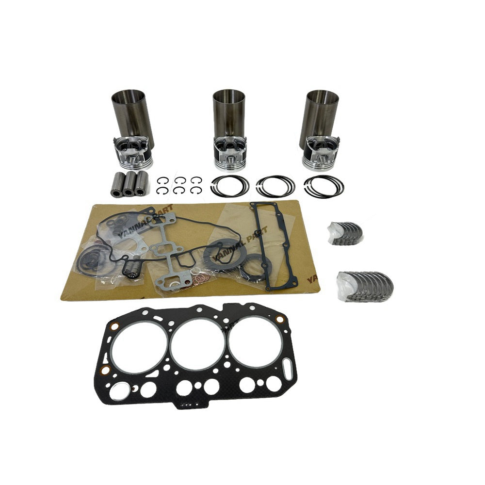 3TNV80 Overhaul Rebuild Kit For Yanmar Engine Kit Gasket Piston Set