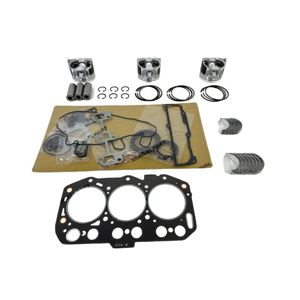 For Yanmar 3TNV80 Overhaul Rebuild Kit Repair Part Engine Piston Ring Gasket