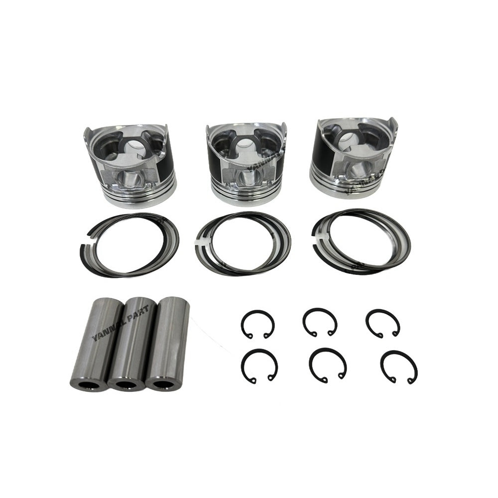 For Yanmar 3TNV80 Overhaul Re-ring Kit Engine Part Gasket Piston Set