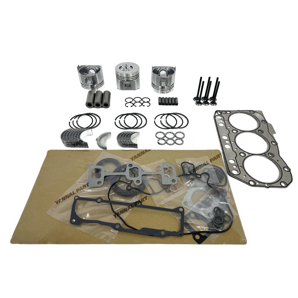 3TNV80 Overhaul Kit For Yanmar Engine Kit Engine Piston Ring Gasket Bearing