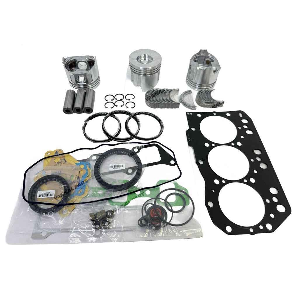 3TNV82 Overhaul Re-ring Kit For Yanmar Engine Kit Engine Piston Ring Gasket