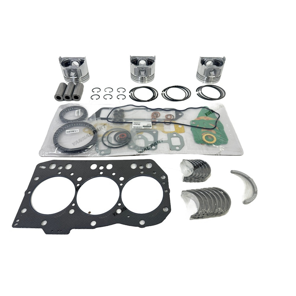 3TNV82 Overhaul Re-ring Kit For Yanmar Engine Kit Engine Piston Ring Gasket