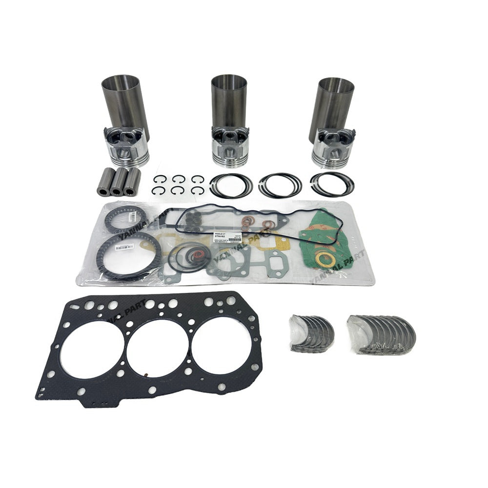 3TNV82A Engine Overhaul Gasket Kit For Yanmar Engine Kit Gasket Piston Set