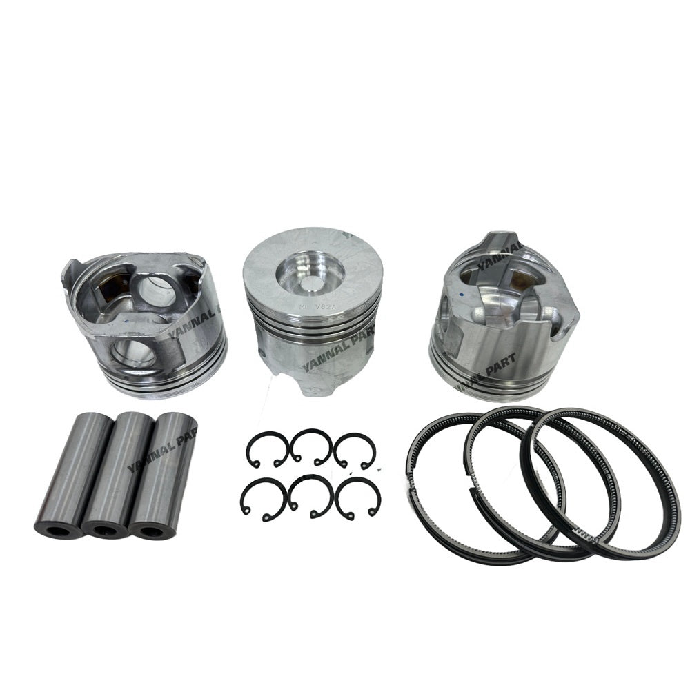 3TNV82A Overhaul Rebuild Kit For Yanmar Gasket Piston Set