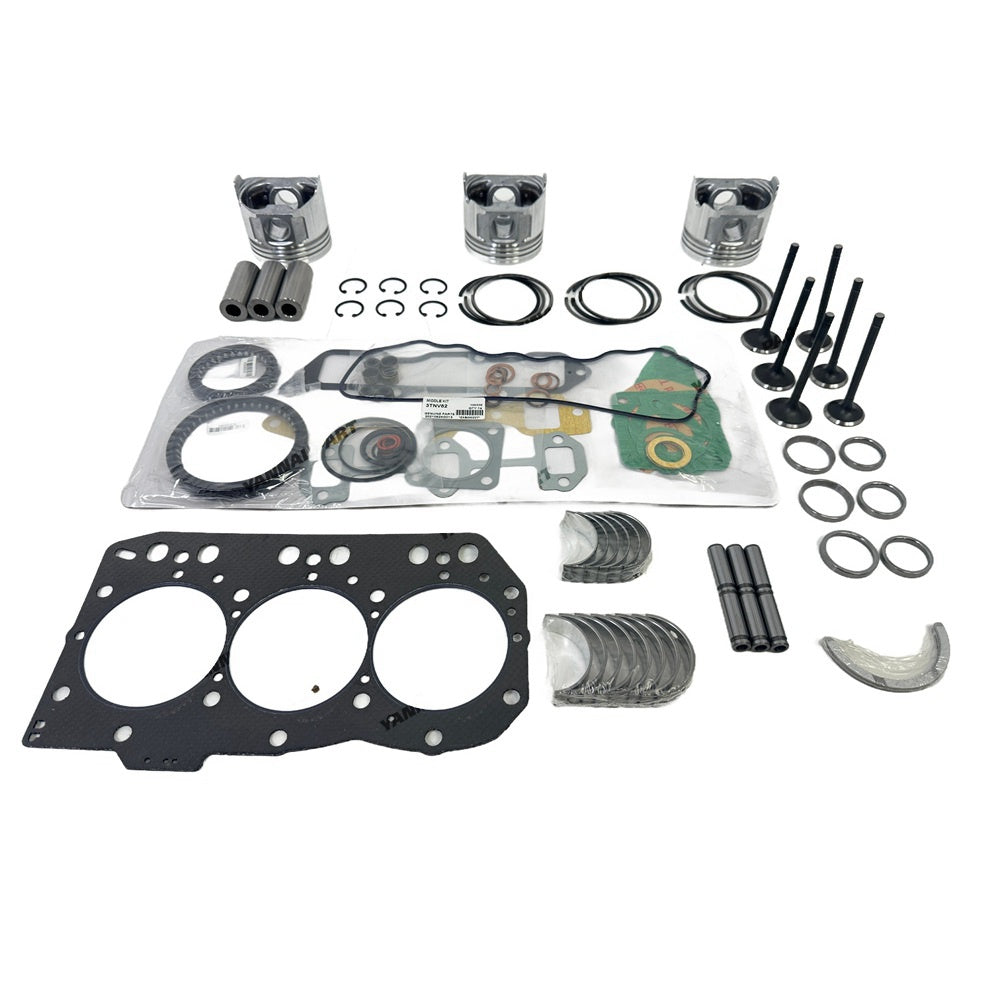 For Yanmar 3TNV82A Overhaul Repair Kit Engine Part Gasket Piston Set