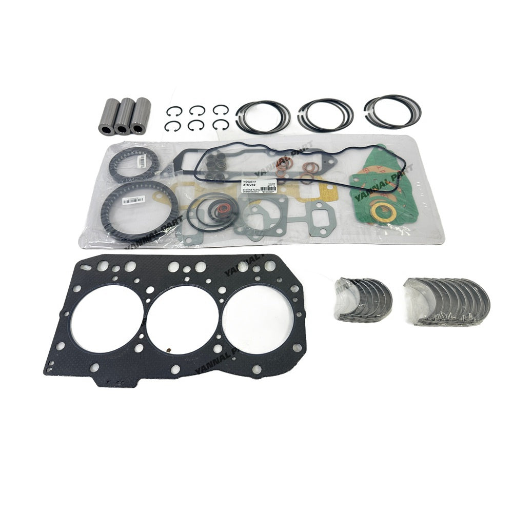 3TNV82A Overhaul Re-ring Kit For Yanmar Engine Kit Piston Ring Gasket Bearing