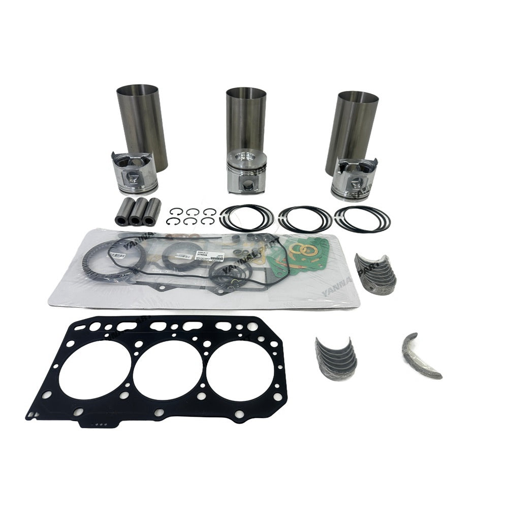 For Yanmar 3TNV88 Engine Repair Kit Repair Part Gasket Piston Set