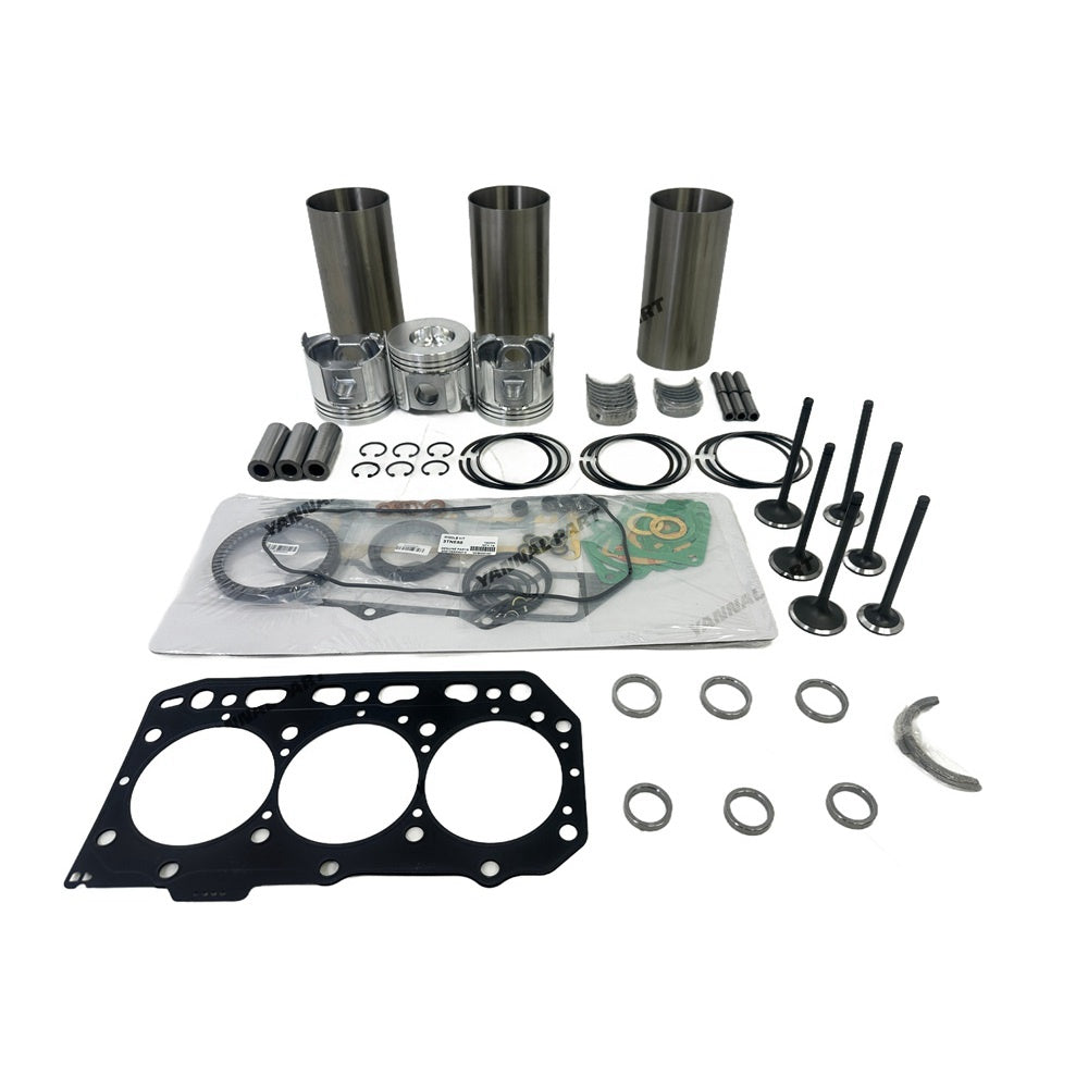 For Yanmar 3TNV88 Overhaul Rebuild Kit Engine Part Engine Piston Ring Gasket