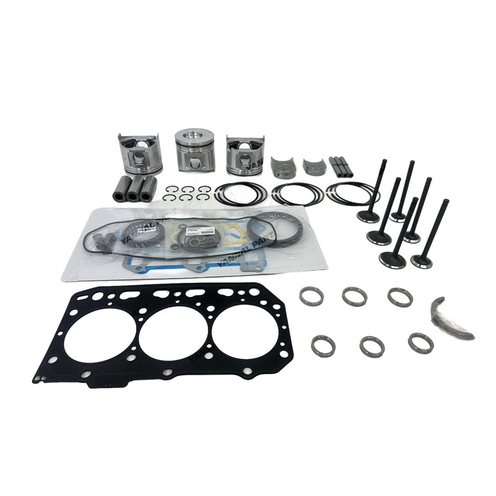 3TNV88 Overhaul Rebuild Kit For Yanmar Engine Piston Ring Gasket Bearing