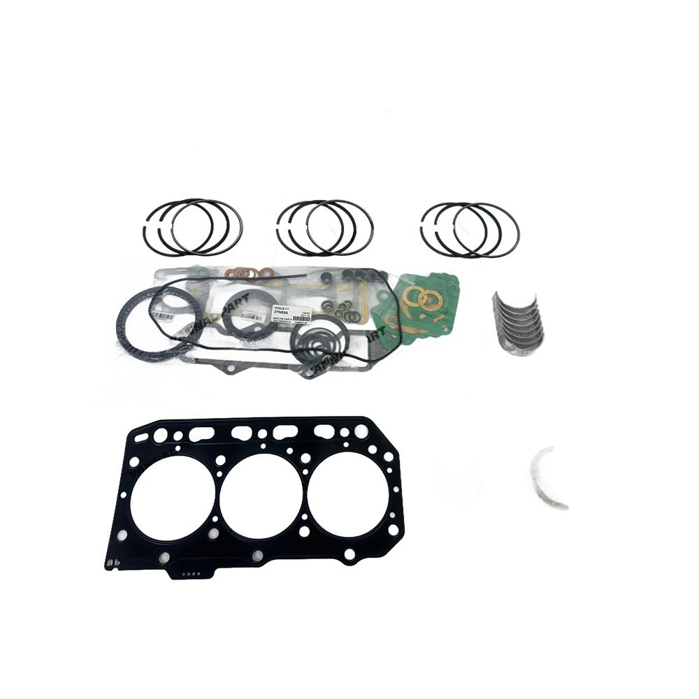 For Yanmar 3TNV88 Overhaul Re-ring Kit Repair Part Gasket Piston Set