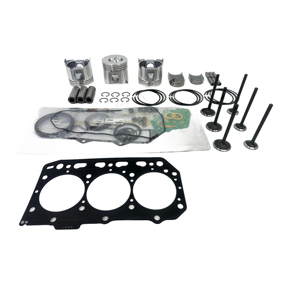 3TNE88 Engine Overhaul Gasket Kit For Yanmar Gasket Piston Set