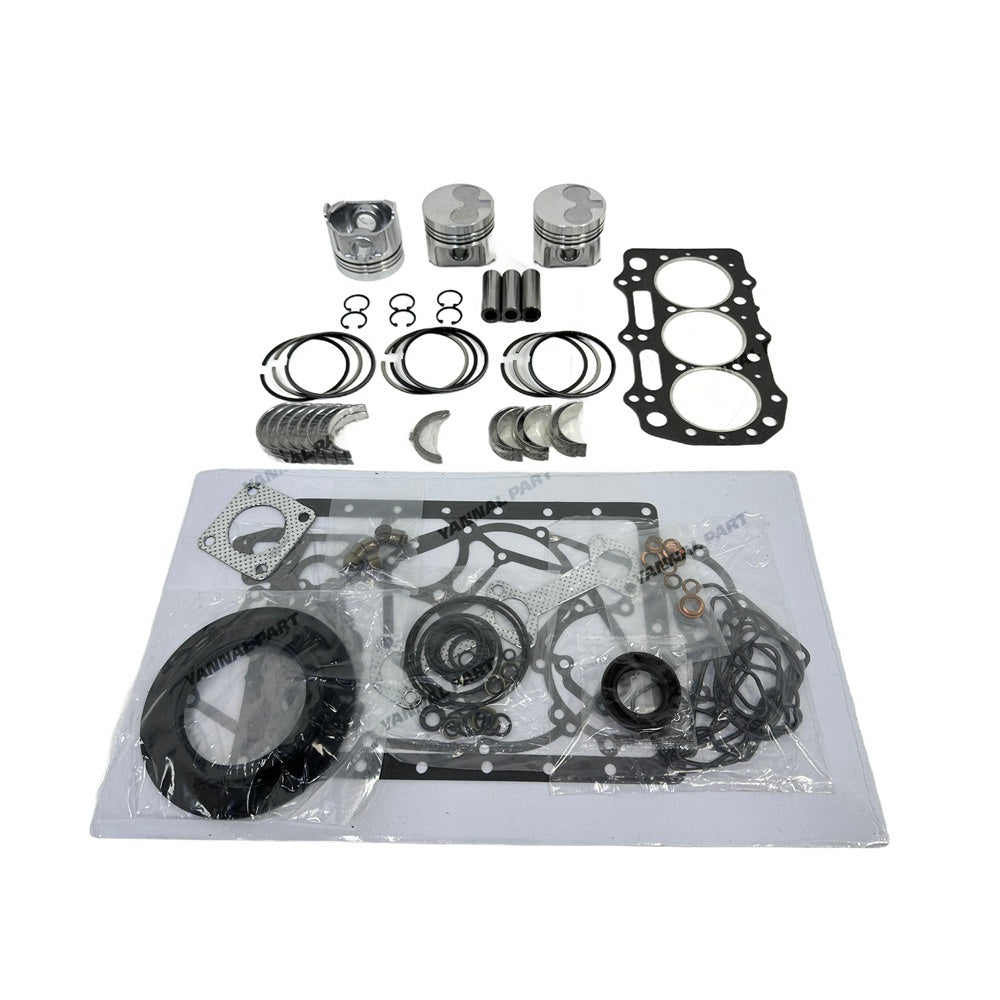 For Perkins 403D-11 Overhaul Re-ring Kit Engine Part Gasket Piston Set