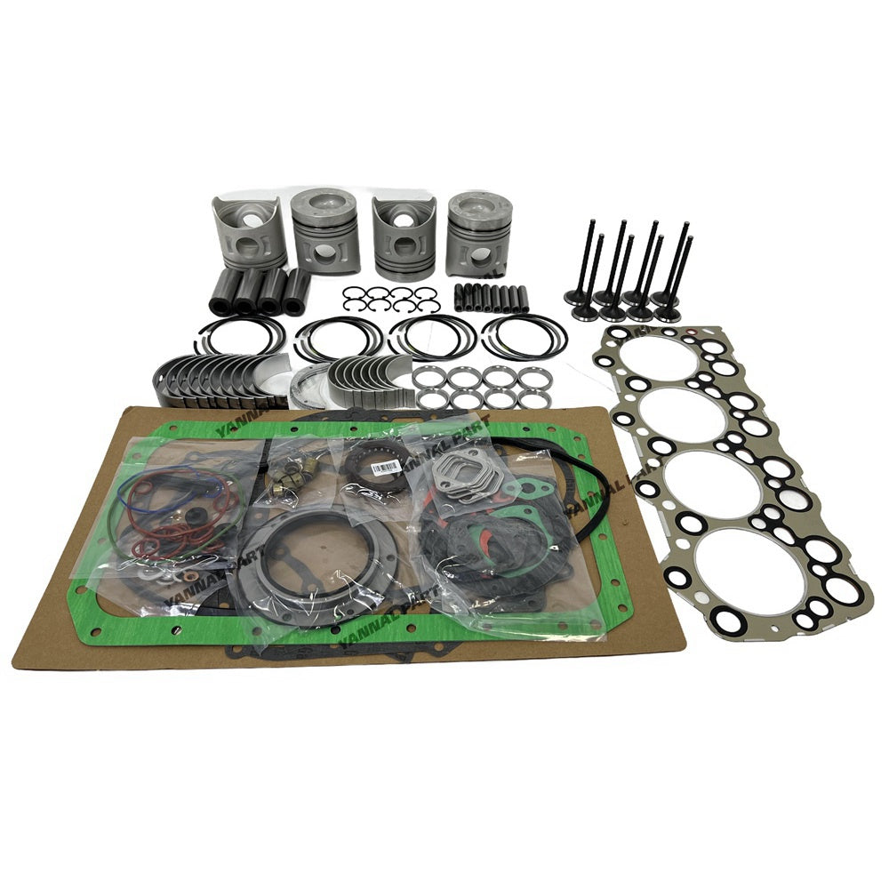 For Mitsubishi 4D31 Overhaul Rebuild Kit Engine Part Piston Ring Gasket Bearing