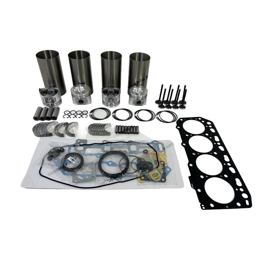 4D84E-3 Overhaul Kit For Komatsu Engine Kit Engine Piston Ring Gasket Bearing