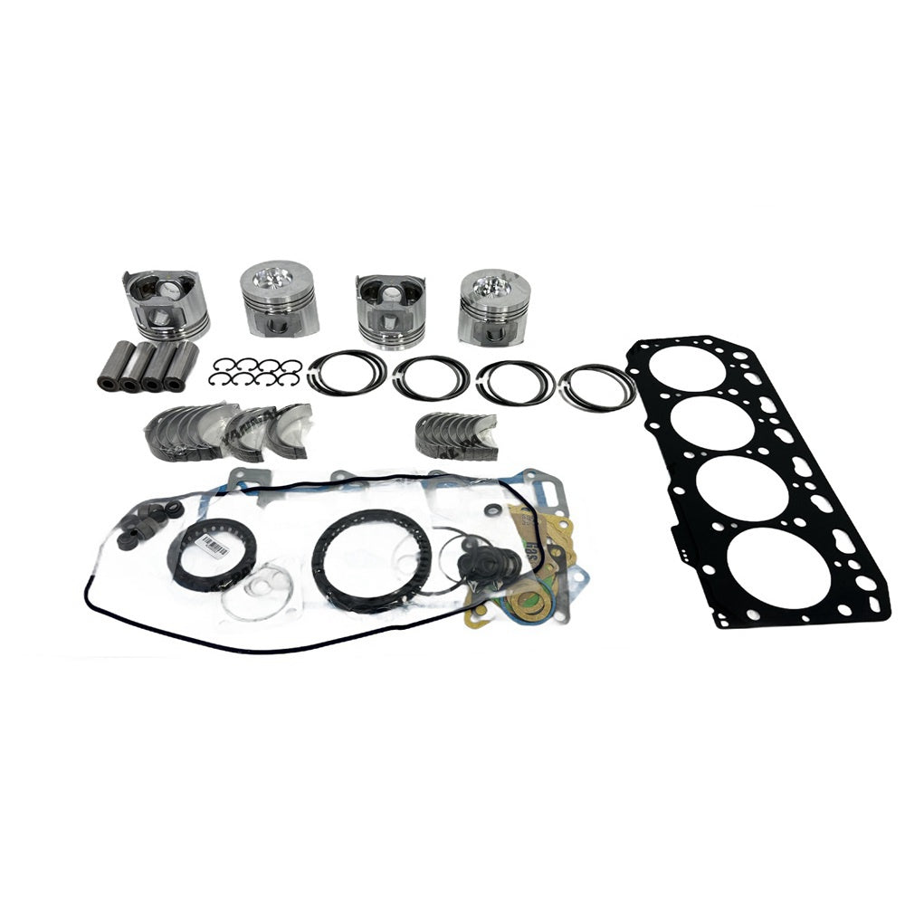 4D84E-3 Overhaul Rebuild Kit For Komatsu Engine Kit Gasket Piston Set