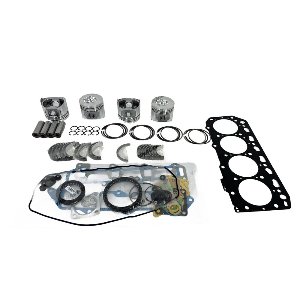 4D84E-3 Overhaul Re-ring Kit For Komatsu Engine Piston Ring Gasket Bearing