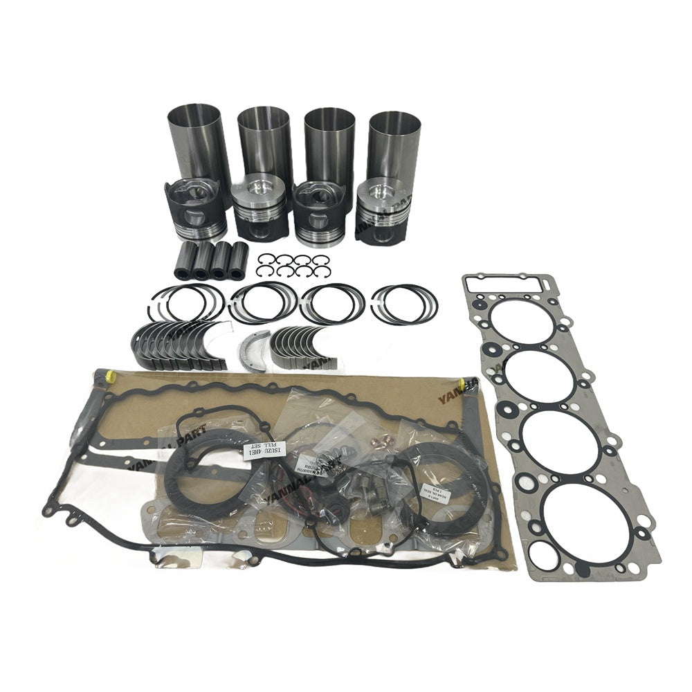 For Isuzu 4HE1 Overhaul Rebuild Kit Repair Part Engine Piston Ring Gasket