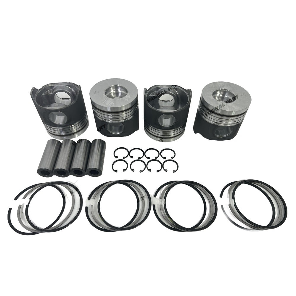 4HE1 Piston Kit W Ring Set For Isuzu Engine Kit