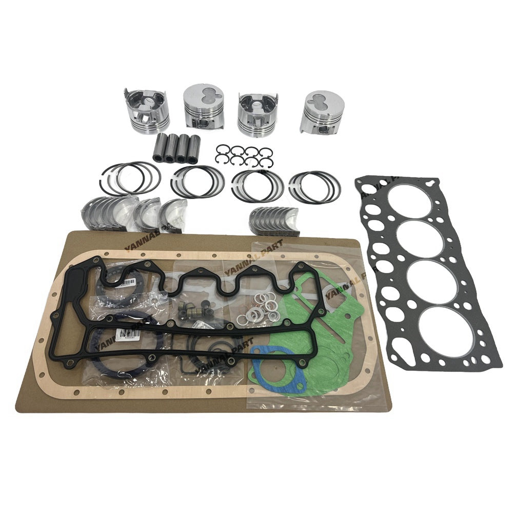 For Isuzu 4LB1 Overhaul Re-ring Kit Engine Part Engine Piston Ring Gasket