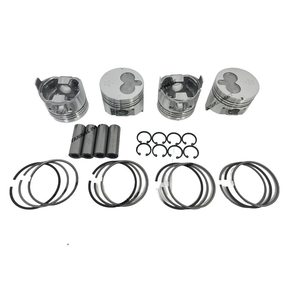For Isuzu 4LC1 Overhaul Gasket Kit Engine Part Gasket Piston Set