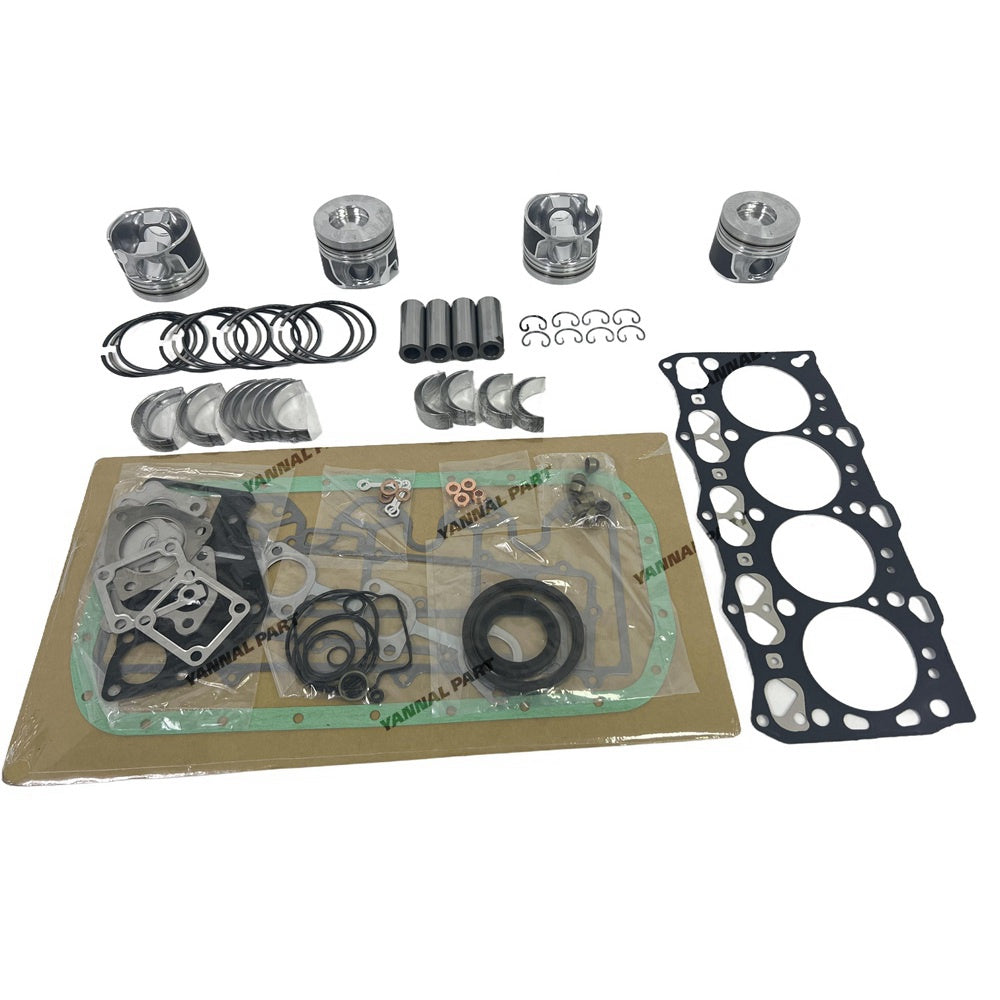 For Isuzu 4LE2µçÅç Overhaul Rebuild Kit Repair Part Gasket Piston Set