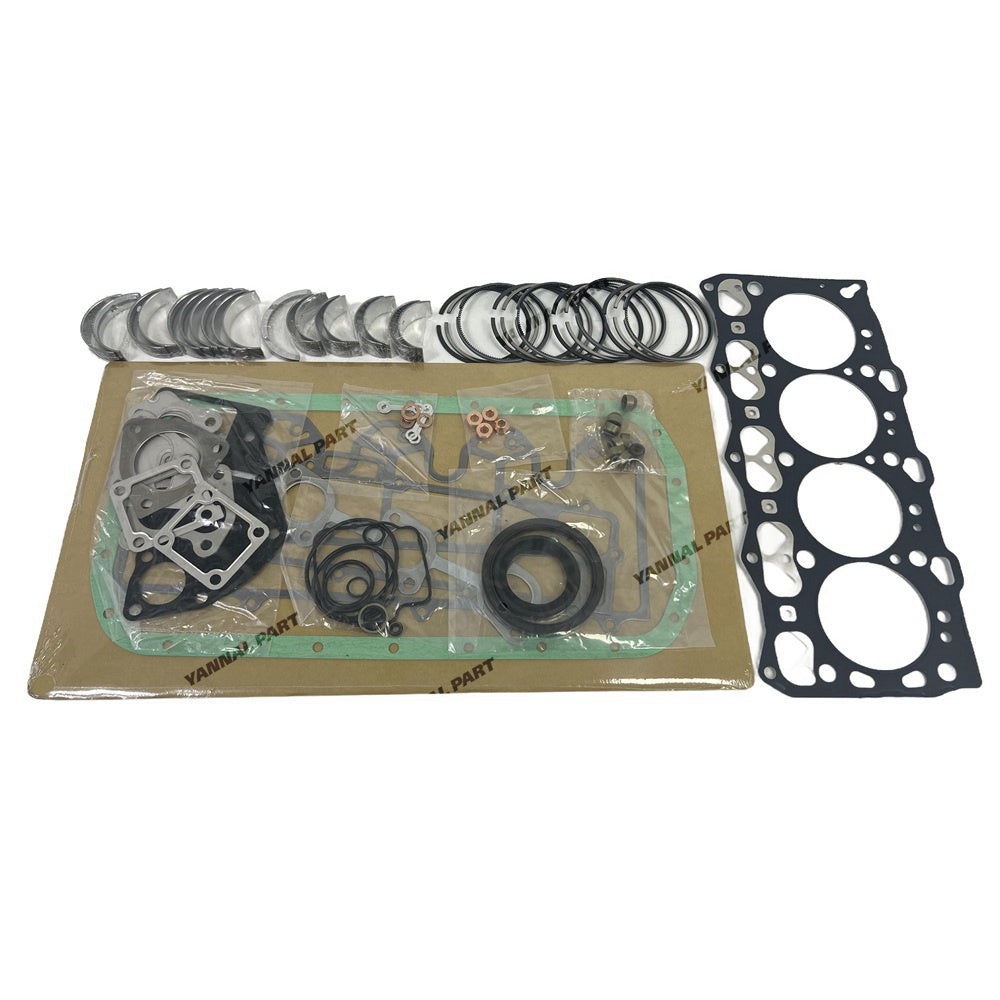 For Isuzu 4LE2µçÅç Overhaul Re-ring Kit Repair Part Gasket Piston Set