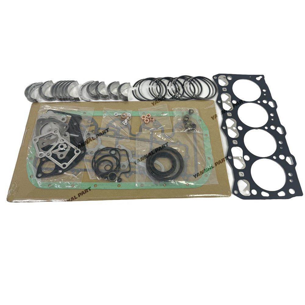 For Isuzu 4LE2µçÅç Overhaul Re-ring Kit Repair Part Gasket Piston Set