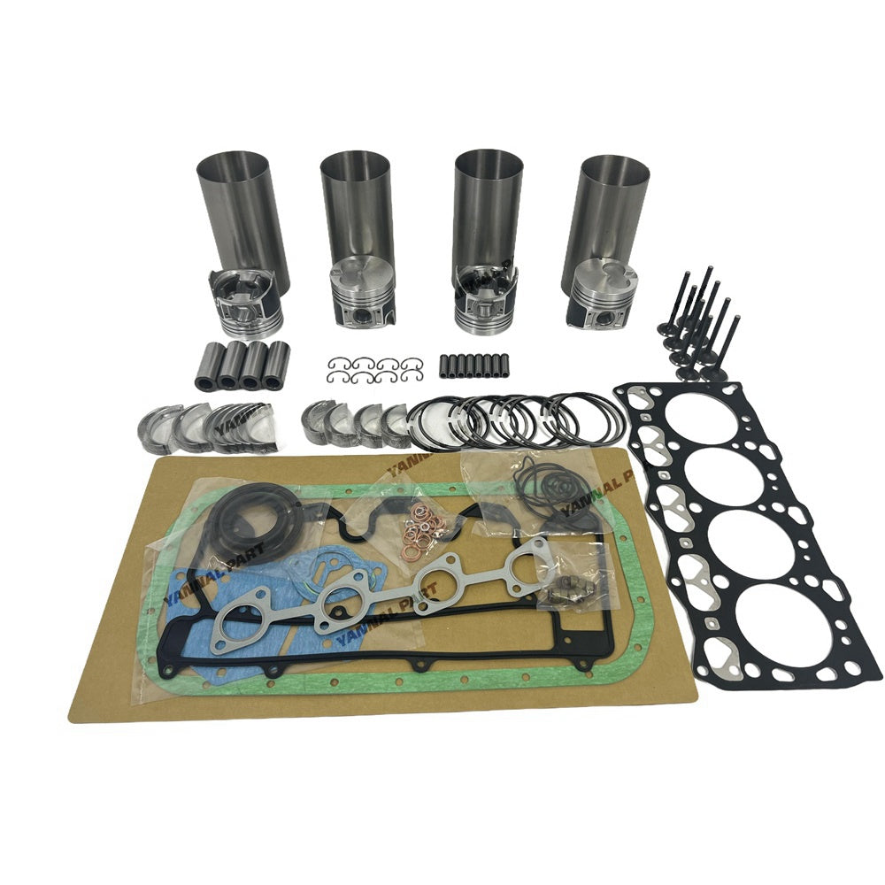 4LE2ֱÅç Overhaul Gasket Kit For Isuzu Gasket Piston Set