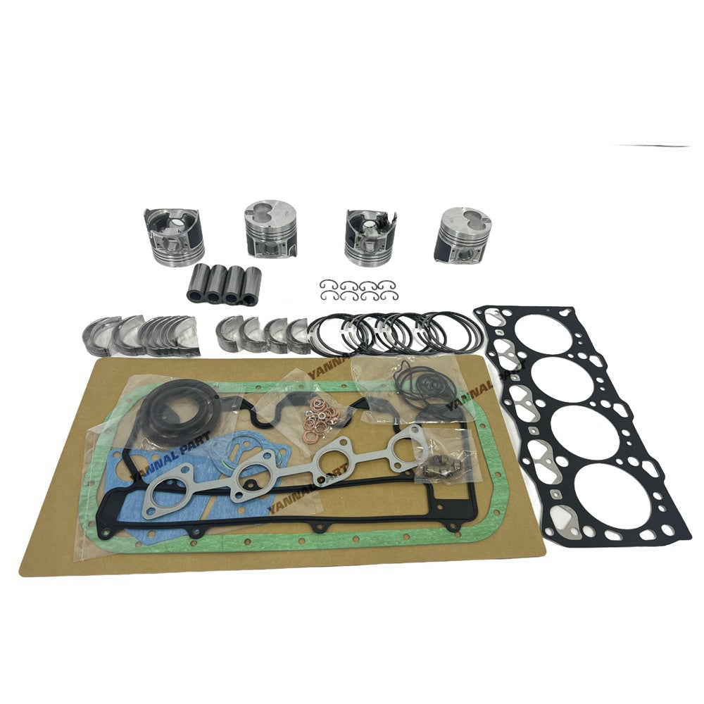 For Isuzu 4LE2ֱÅç Overhaul Rebuild Kit Repair Part Gasket Piston Set