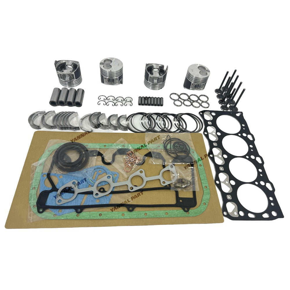 4LE2ֱÅç Overhaul Rebuild Kit For Isuzu Engine Kit Gasket Piston Set