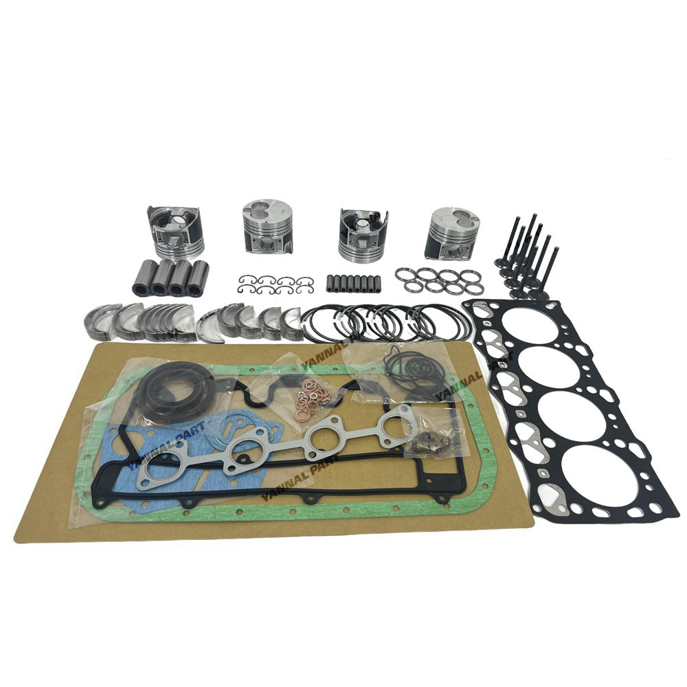 4LE2ֱÅç Overhaul Rebuild Kit For Isuzu Engine Kit Gasket Piston Set