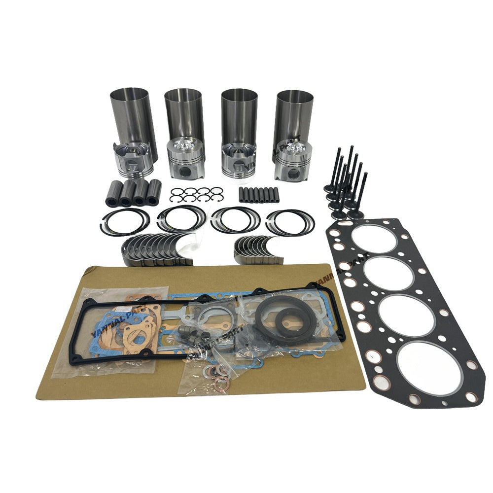 For Yanmar 4TN100 Overhaul Kit Engine Part Gasket Piston Set