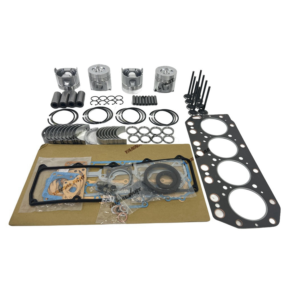 4TN100 Overhaul Gasket Kit For Yanmar Engine Piston Ring Gasket Bearing