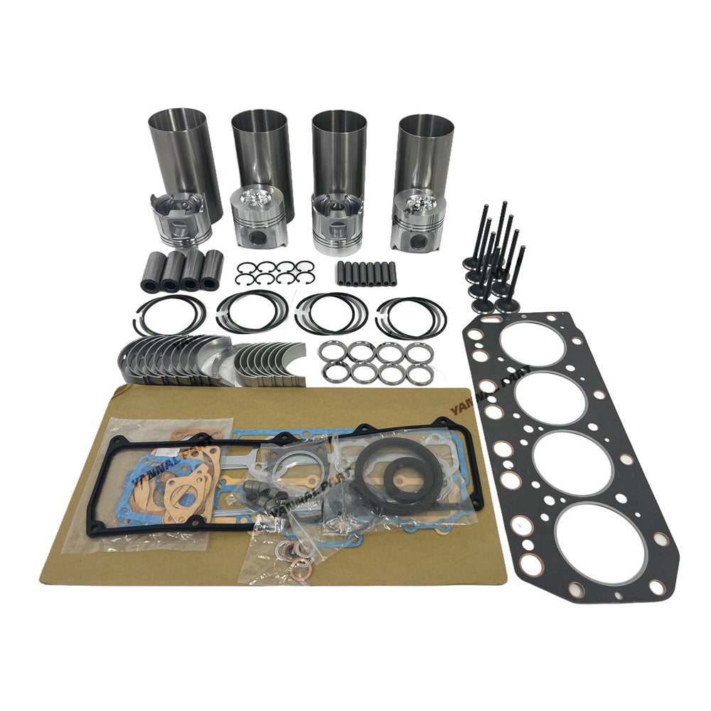 For Yanmar 4TNV100 Engine Overhaul Repair Kit Engine Part Gasket Piston Set