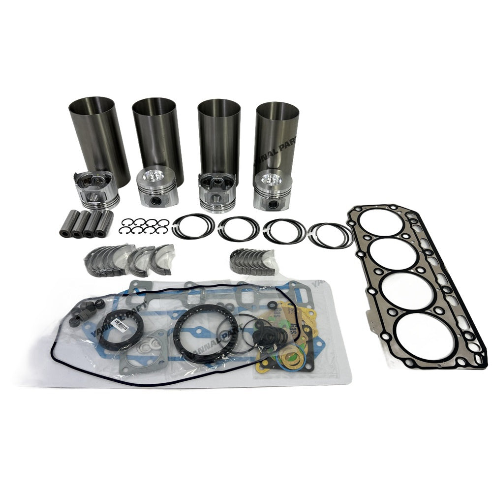 For Yanmar 4TN84L Overhaul Rebuild Kit Repair Part Engine Piston Ring Gasket