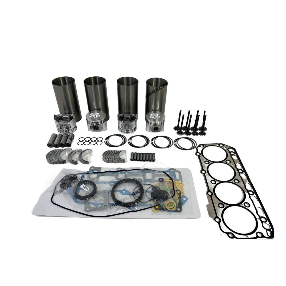 For Yanmar 4TN84L Overhaul Kit Engine Part Gasket Piston Set