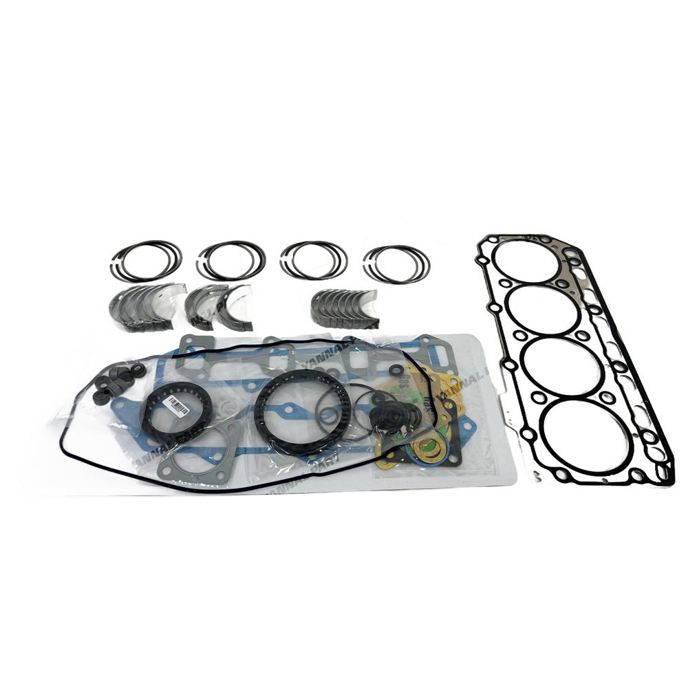 For Yanmar 4TN84L Overhaul Re-ring Kit Repair Part Gasket Piston Set