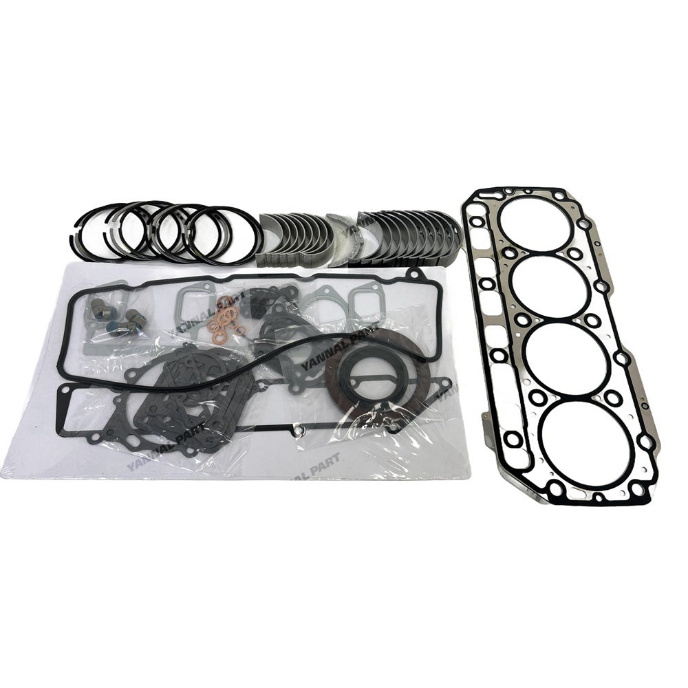 For Komatsu 4D106²»´øÆøÃÅӡ Overhaul Re-ring Kit Repair Part Gasket Piston Set