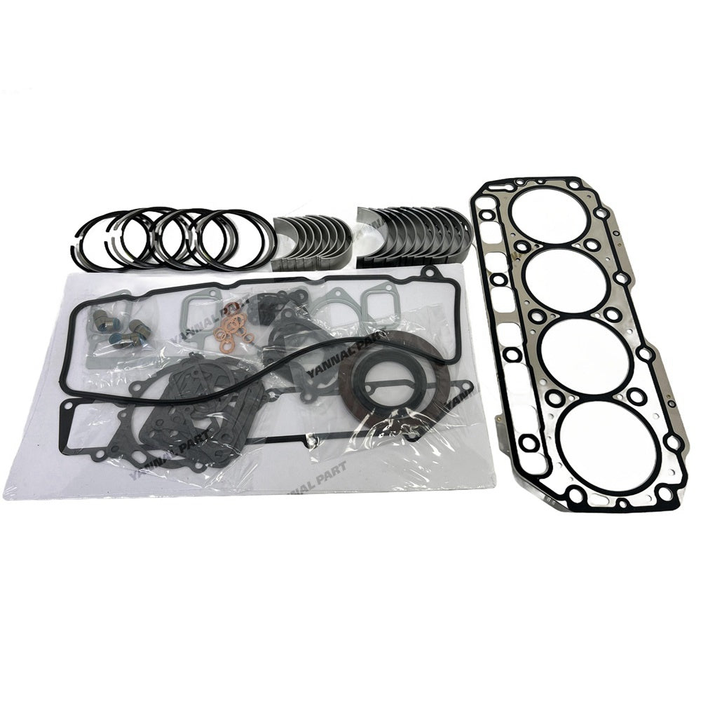 4D106 Overhaul Re-ring Kit For Komatsu Engine Kit Gasket Piston Set