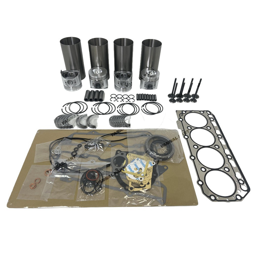 4TNE86 Engine Overhaul Kit For Yanmar Engine Kit Piston Ring Gasket Bearing